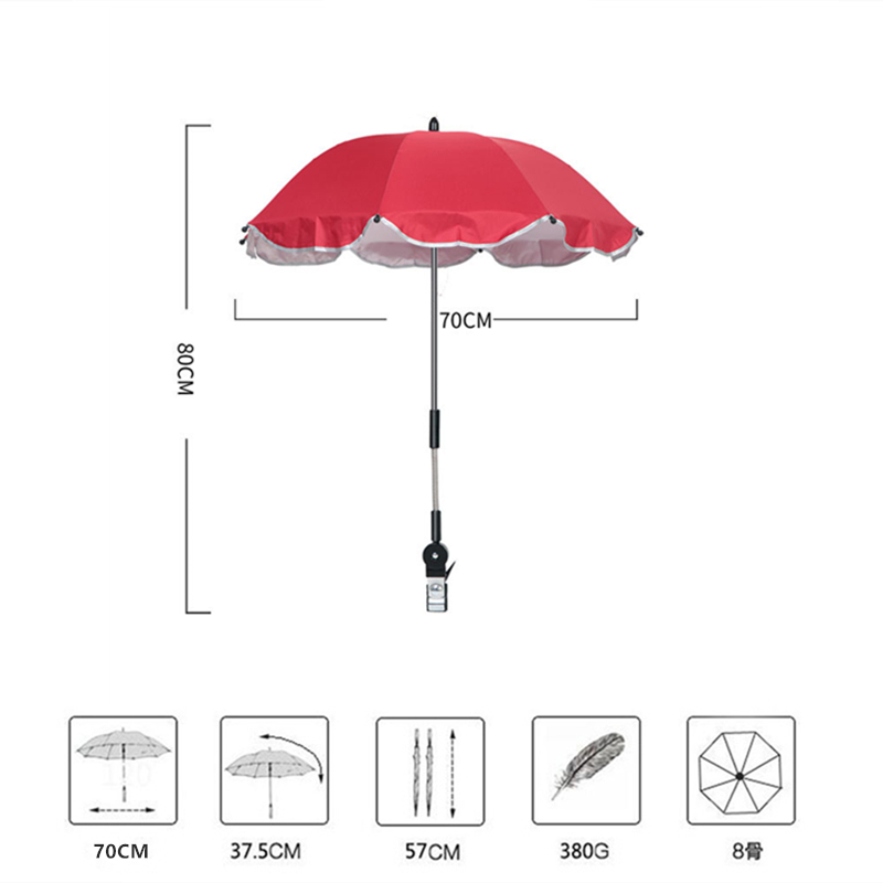 Umbrella for Stroller UV Rays Blocker